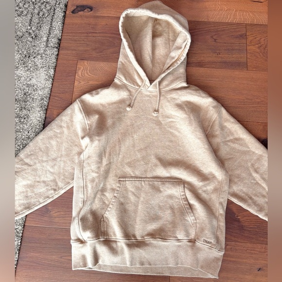 Aritzia Oatmeal Hoodie - Picture 2 of 4